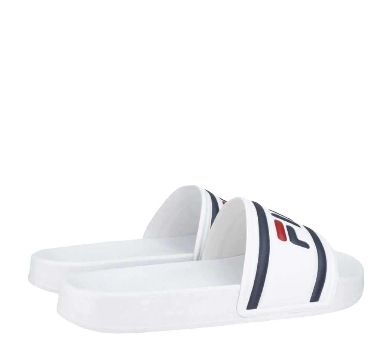 10109301FG, Fila, Morro Bay  Men Slippers - White