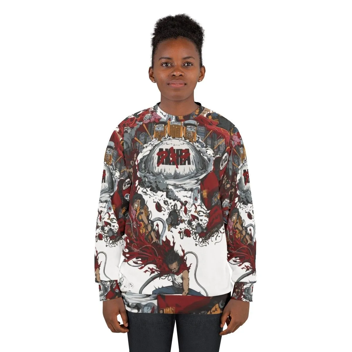 Akira III Post-Apocalyptic Anime Sweatshirt