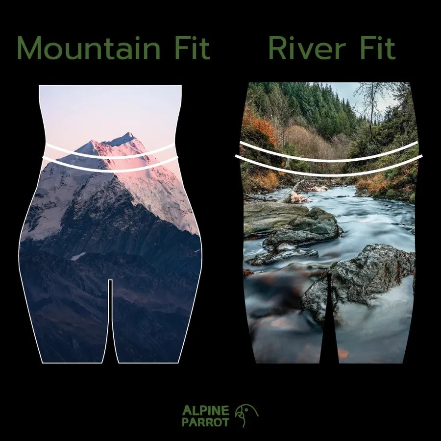 Alpine Parrot Ponderosa Hiking Pant Mountain Fit Black Size US 18 (AU 22)