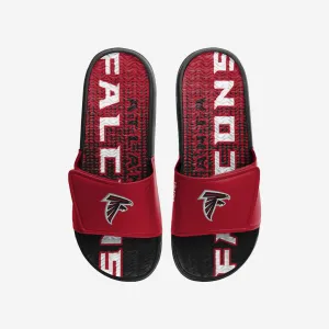 Atlanta Falcons Gradient Wordmark Gel Slide