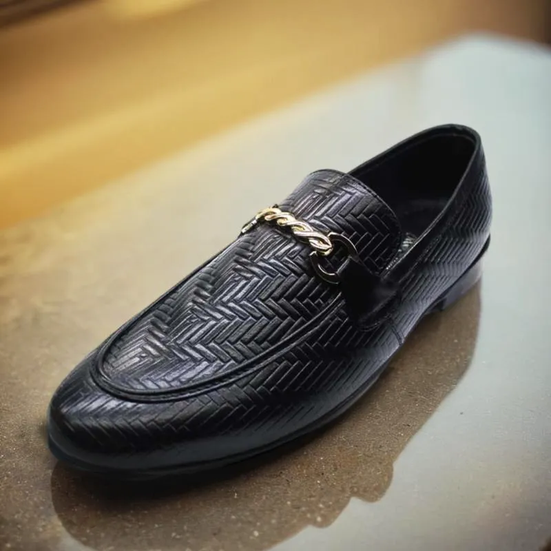 Black Leather Formal Shoes