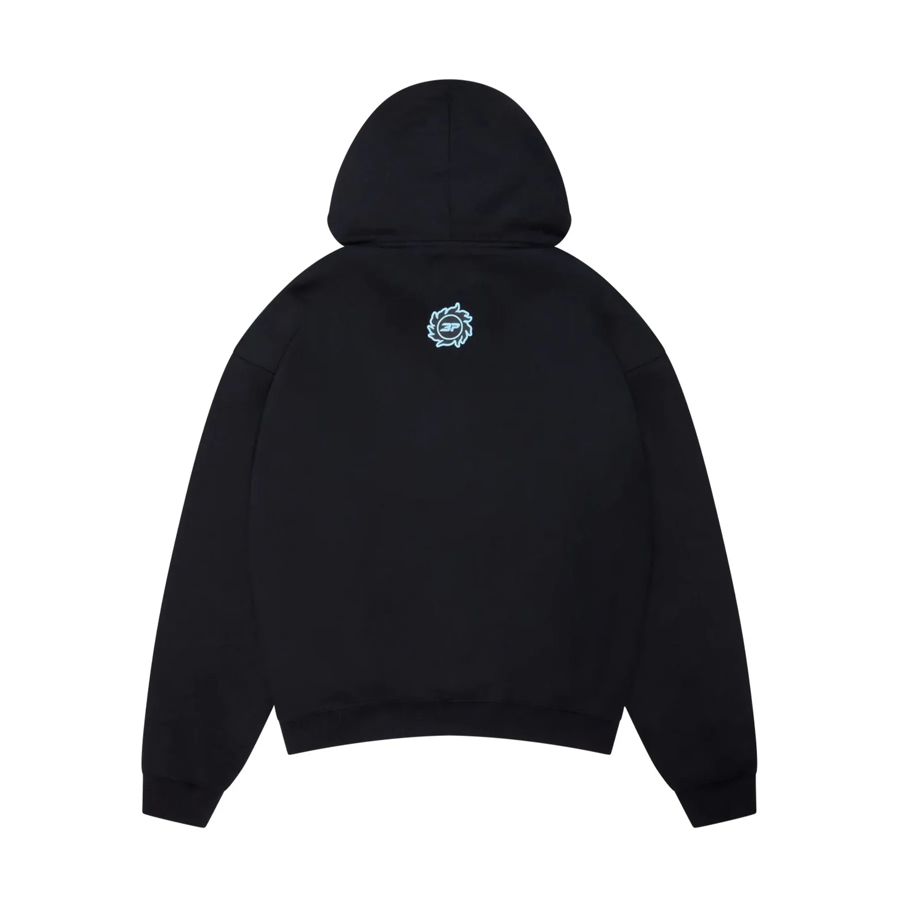 Broken Planet Hoodie 'Sky Walking' - Midnight Black