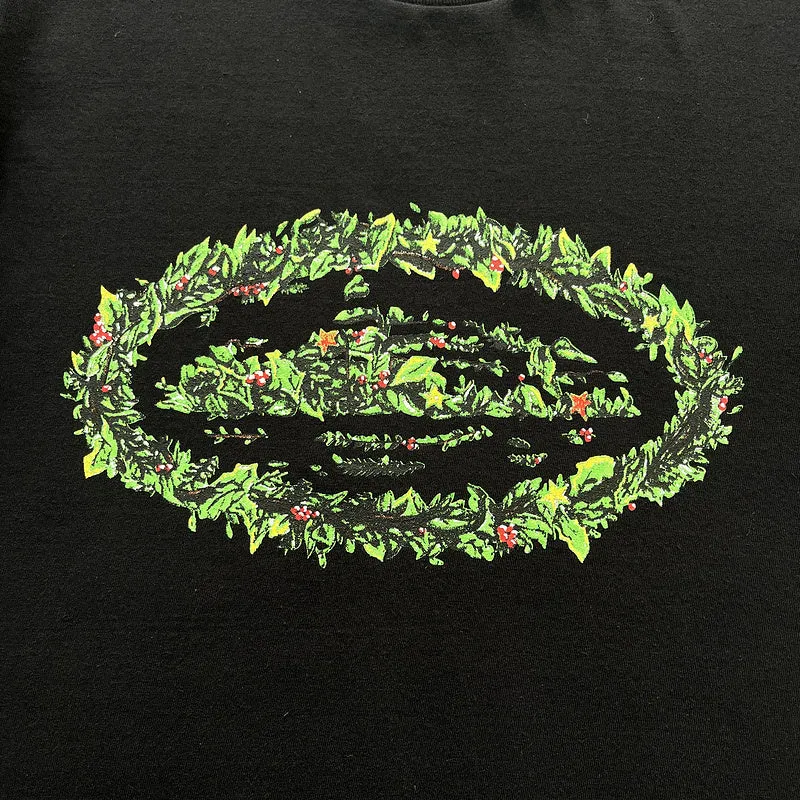 CORTEIZ GRASS ROUND TEE BLACK