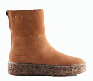 Cougar Women's Button Oak Suede Size 7 Narrow Lambswool Waterproof Mid Boot
