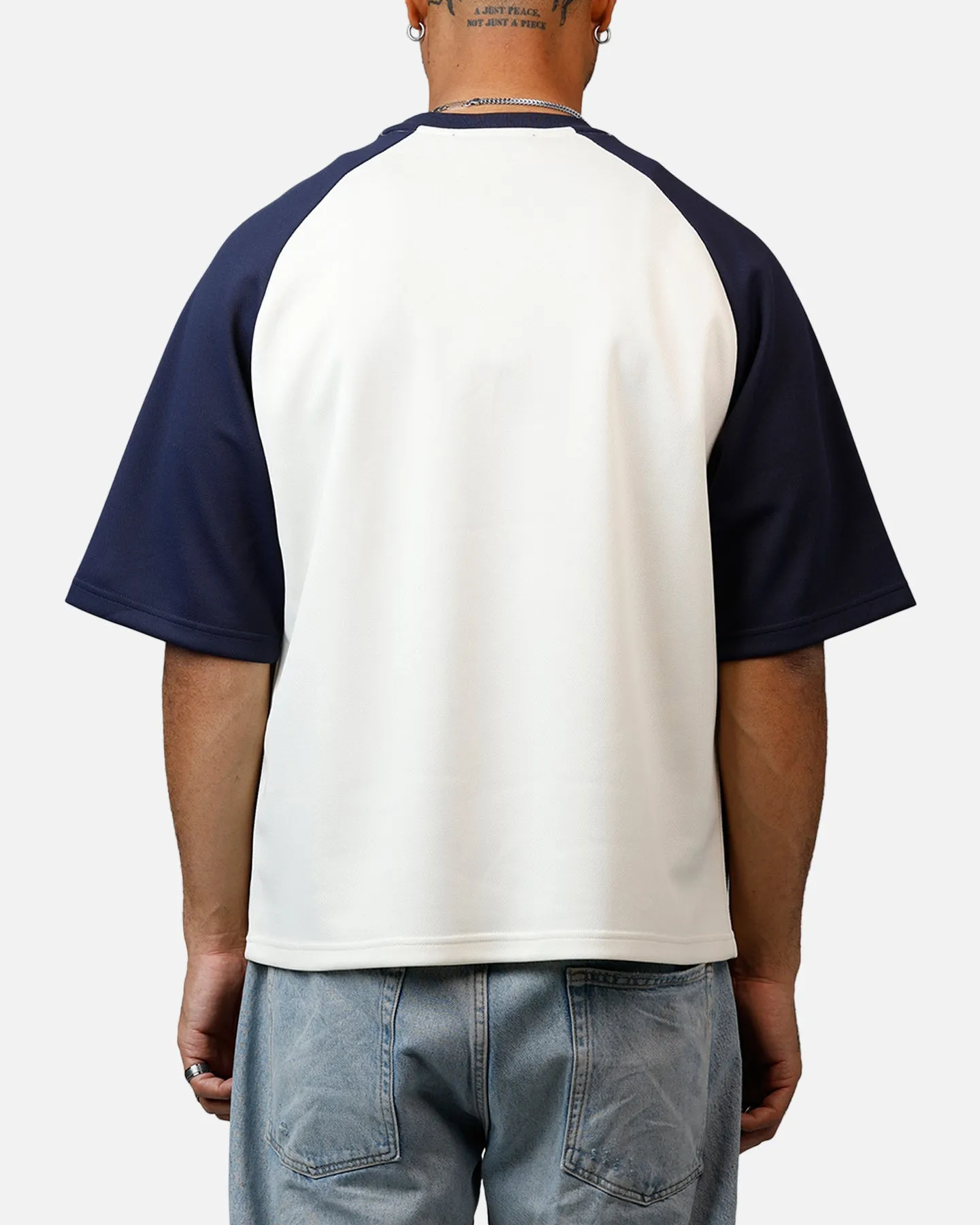 Criminal Damage Varsity Icon T-Shirt Navy
