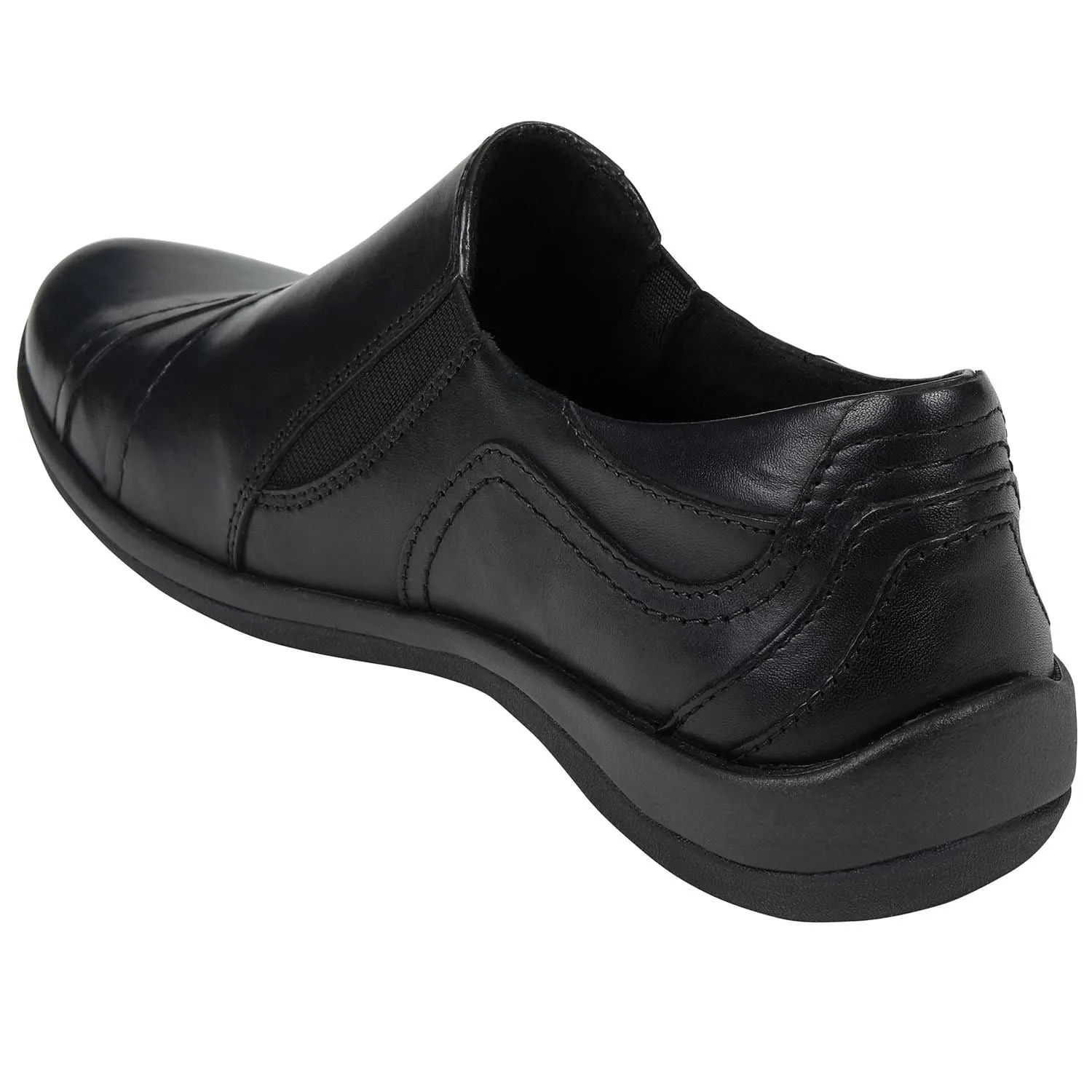 Earth Women's Hawk Slip Ons- Black