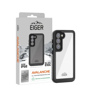 Eiger - Samsung Galaxy S24  Plus Avalanche Waterproof Outdoor Protection Case IP68 (EGCA00553) - Black