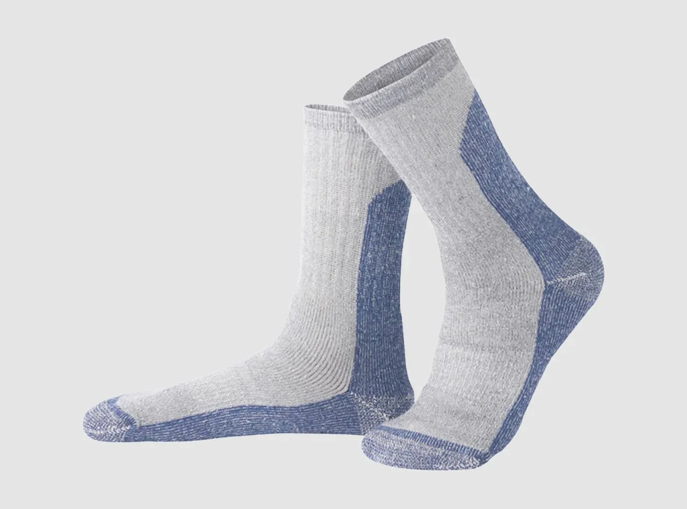 FitVille Wool Hiking Socks (Unisex)