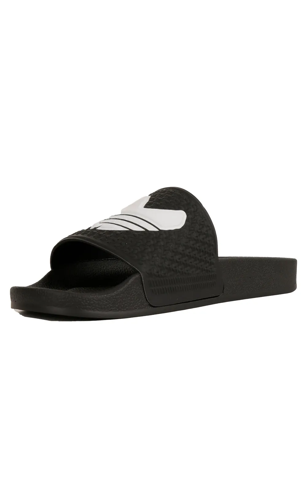 (FY6849) Shmoofoil Slides - Black