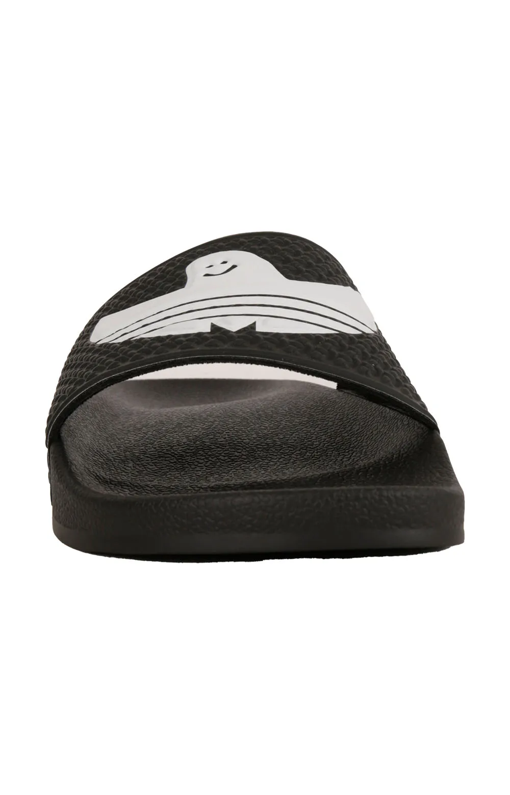 (FY6849) Shmoofoil Slides - Black