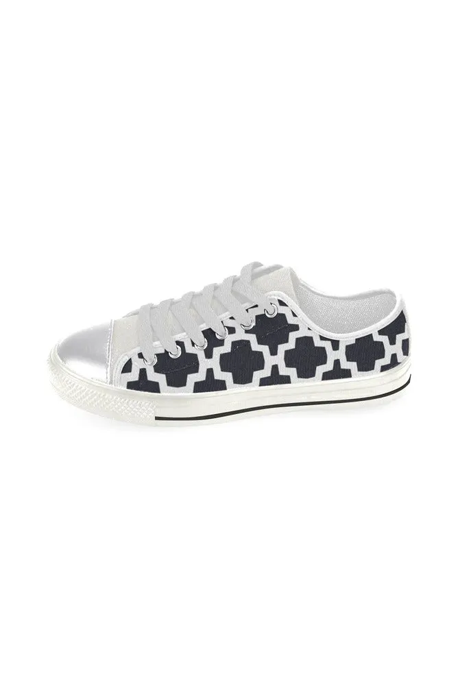 Geo Tessellation Women's Classic Canvas Shoes