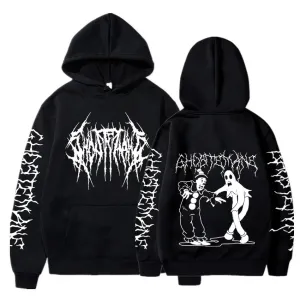 Ghostemane Graphic Hoodie - Hip-Hop Style, Unisex Gothic Sweatshirt