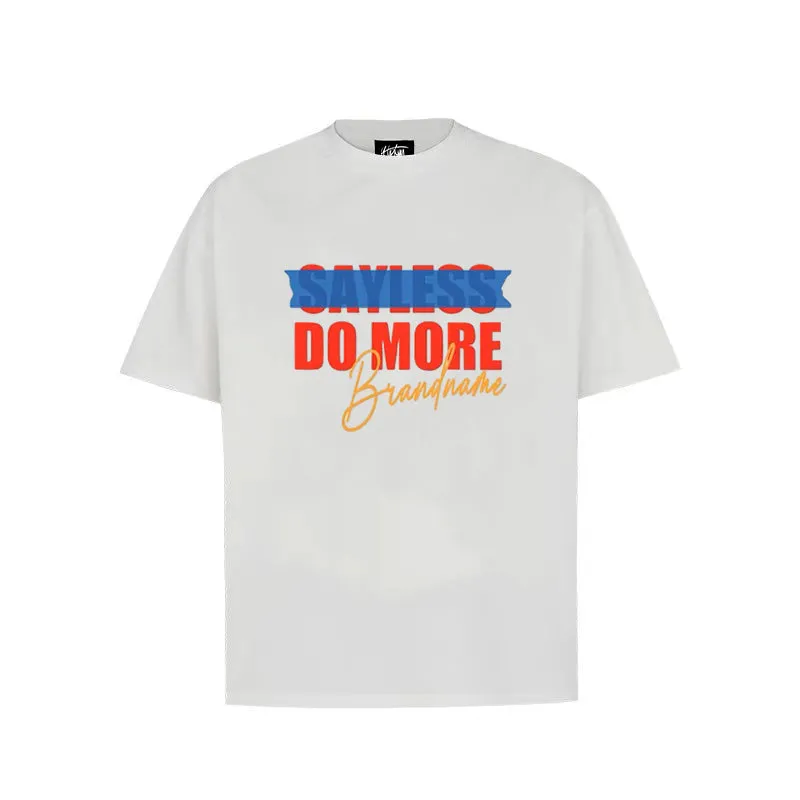 “High-end alphabet trendy brand” T-shirt