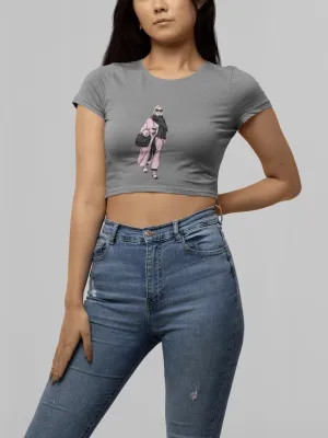 Innovative Style Cropped Tee