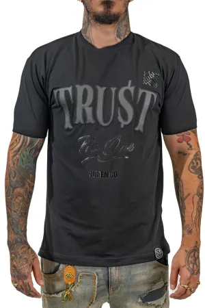 JUREN TRUST NO ONE T-SHIRT BLACK
