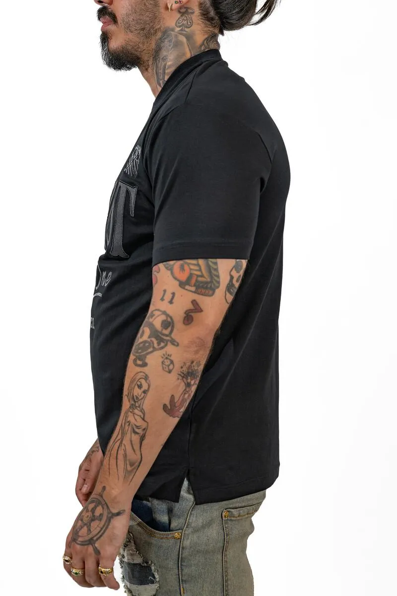JUREN TRUST NO ONE T-SHIRT BLACK