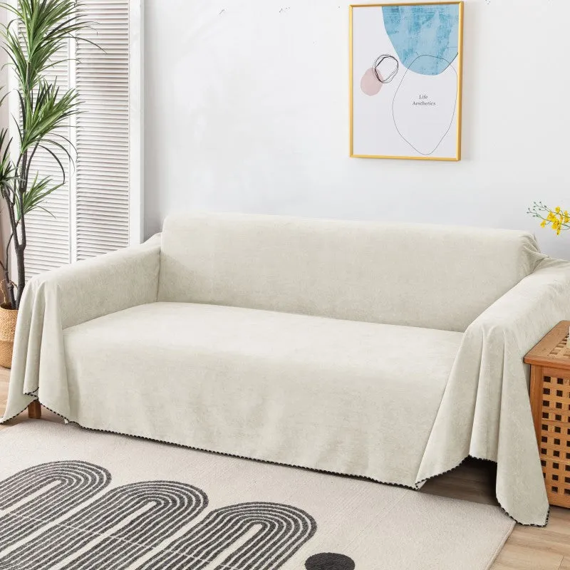 Kierra Velvet Waterproof Sofa Couch Cover