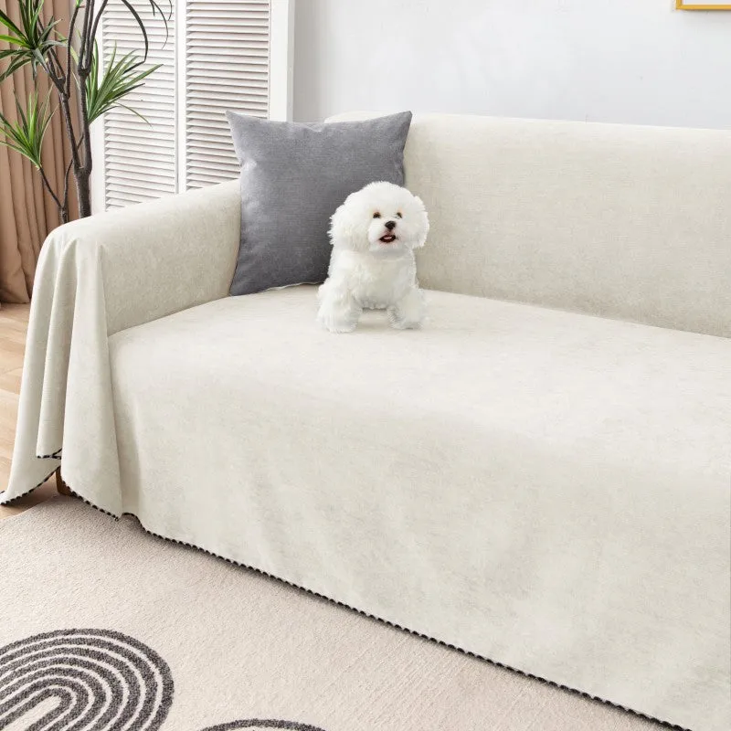 Kierra Velvet Waterproof Sofa Couch Cover