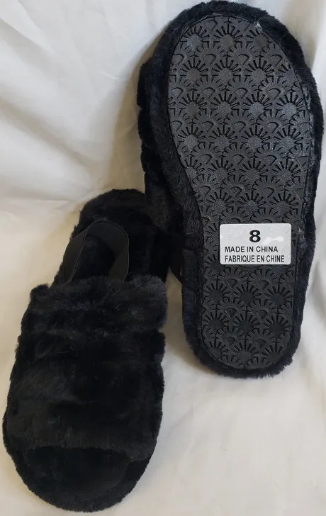 Lavish -- Women's Plush Sling Sandal