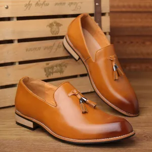 Men's casual extra large size set foot fashion loafers
