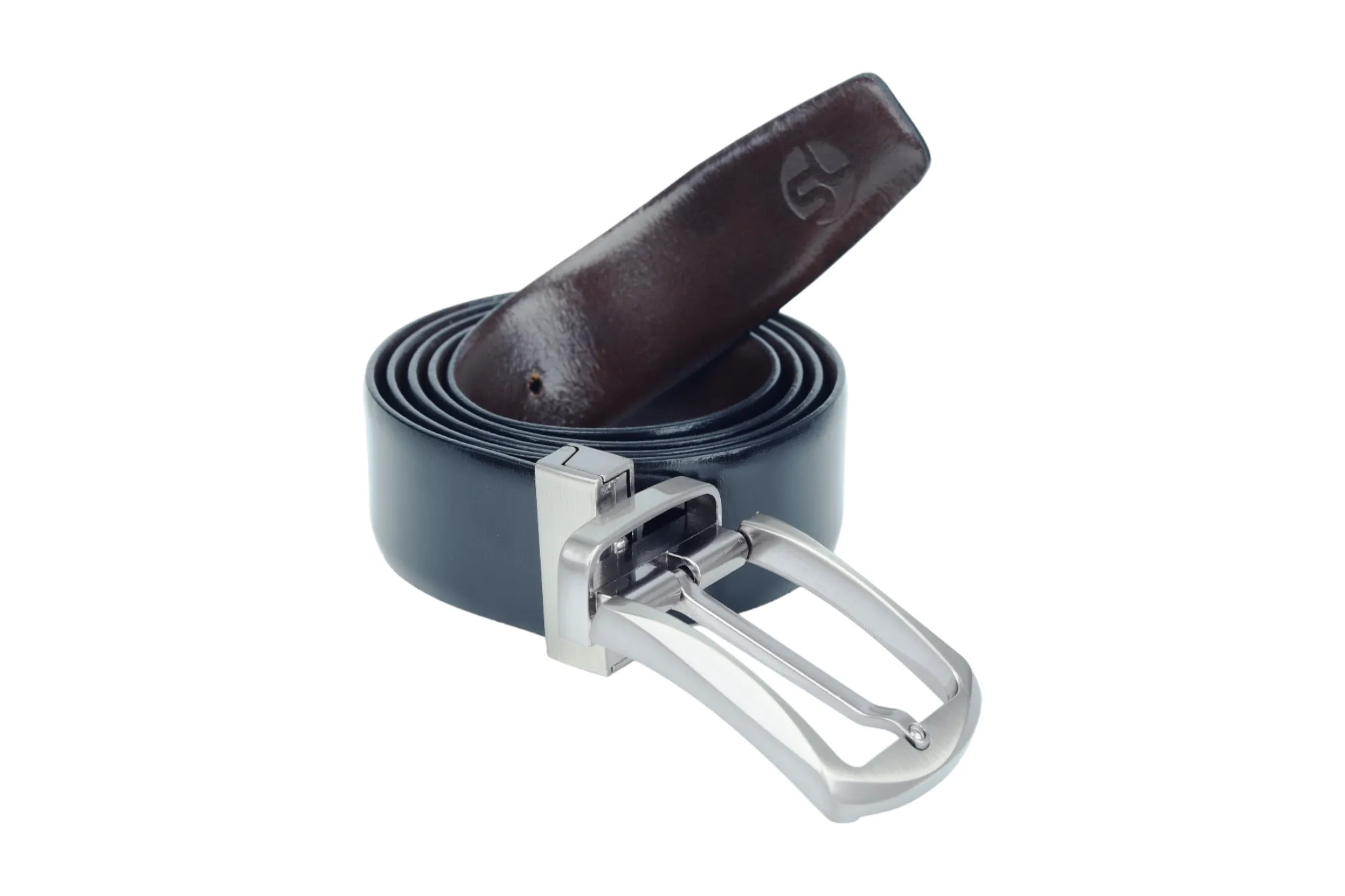 Mens Premium Reversible leather Formal Belt 57404