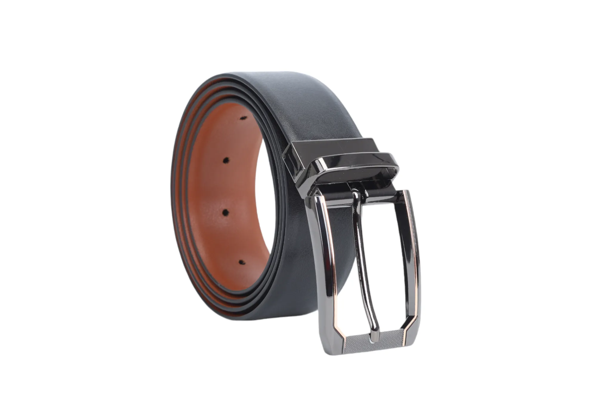 Mens Premium Reversible Leather Formal Belt 913002