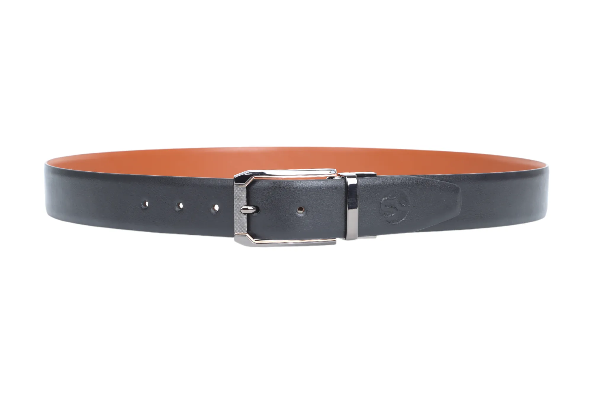 Mens Premium Reversible Leather Formal Belt 913002