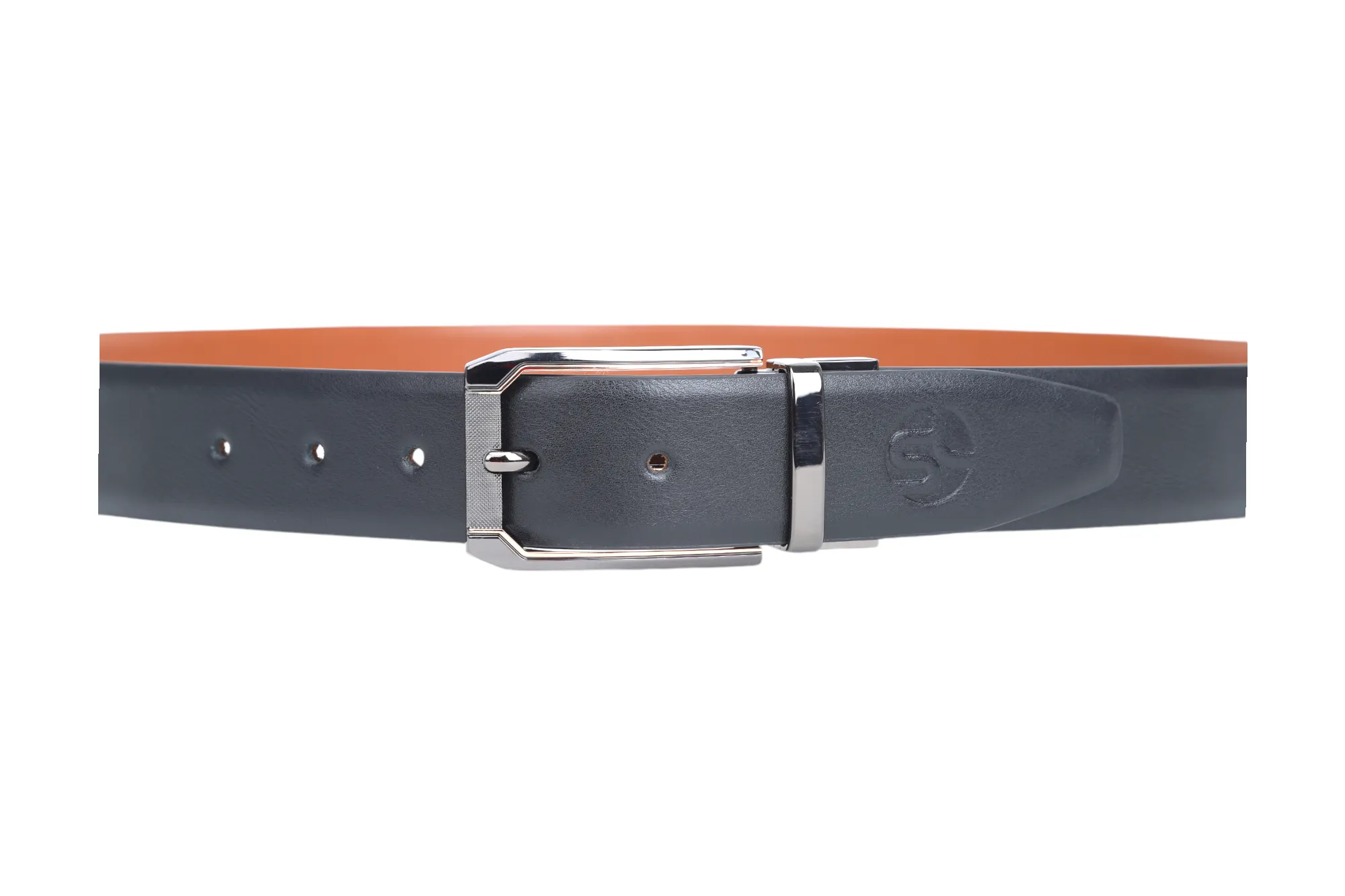 Mens Premium Reversible Leather Formal Belt 913002