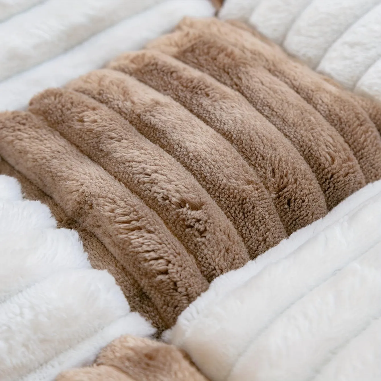 Modular Sofa Cover – Nordic Style Winter Plush Cushion Slipcover