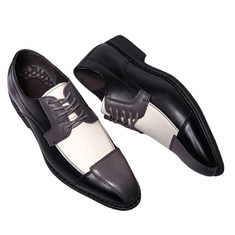 New Formal Shoes Men Office Italian Luxury Brand Mens Dress Shoes Loafers Classic Coiffeur Wedding Dress Sapato Social Masculino