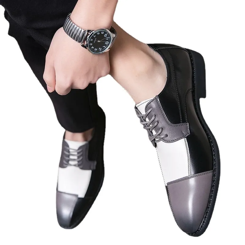 New Formal Shoes Men Office Italian Luxury Brand Mens Dress Shoes Loafers Classic Coiffeur Wedding Dress Sapato Social Masculino