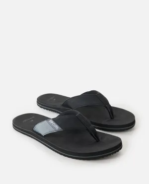 Oxford Bloom Open Toe - Black/Grey