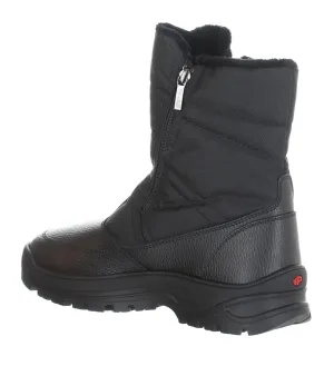 Pajar Men's Mirko Size 9 Black Premium Zip-Up Waterproof Traction Winter Boot