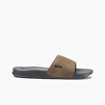 REEF ONE SLIDE - GREY / TAN