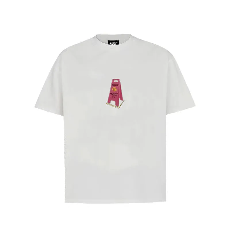 “Roadblock trendy print” T-shirt