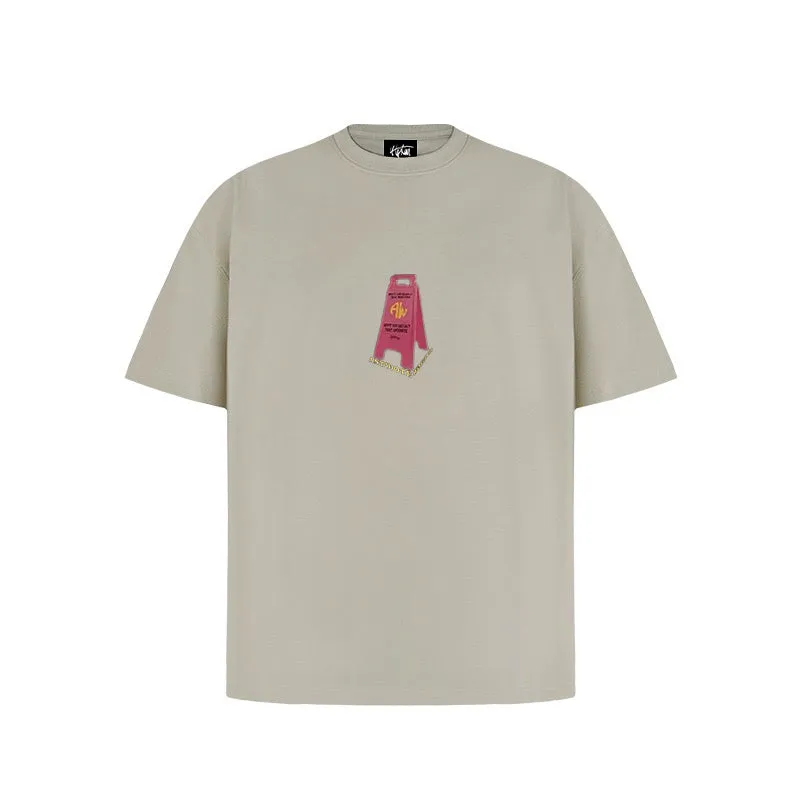 “Roadblock trendy print” T-shirt