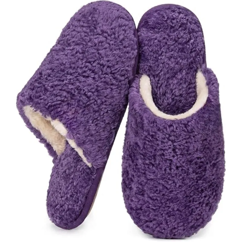Soft And Cozy Warm Slip On Slippers