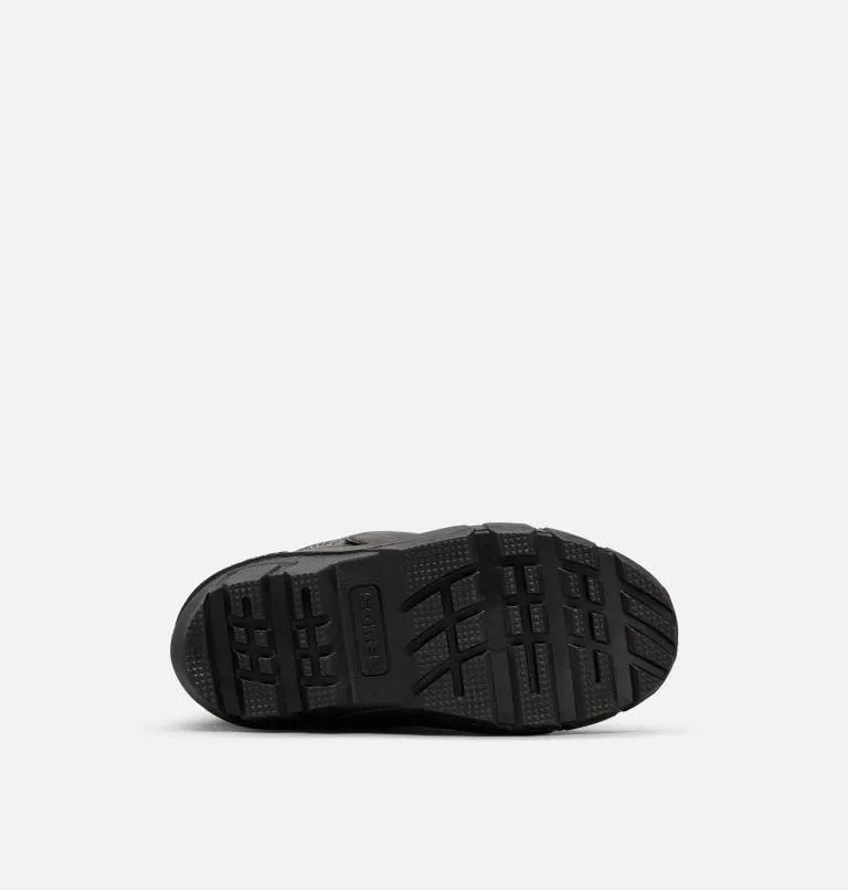 Sorel Kids Flurry Winter Boots- Black/ City Grey