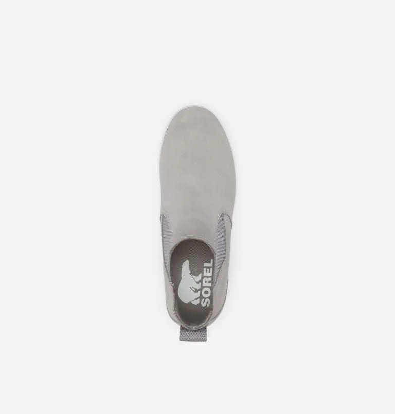 Sorel Women's Out N About Slip-On Wedge Boots- Chrome Grey