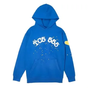 SP5DER TC5 HOODIE BLUE