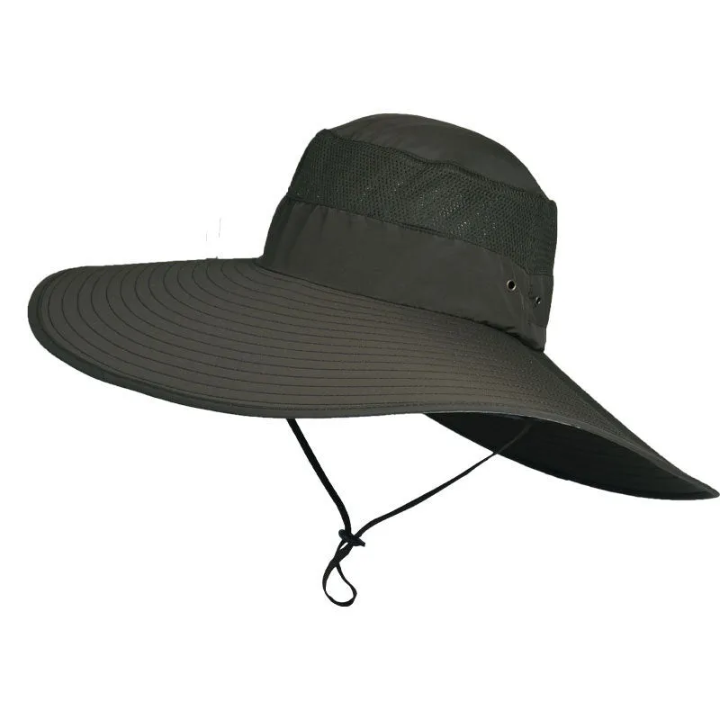 Super Wide Brim Bucket Hat UPF50  Waterproof Sun Hat