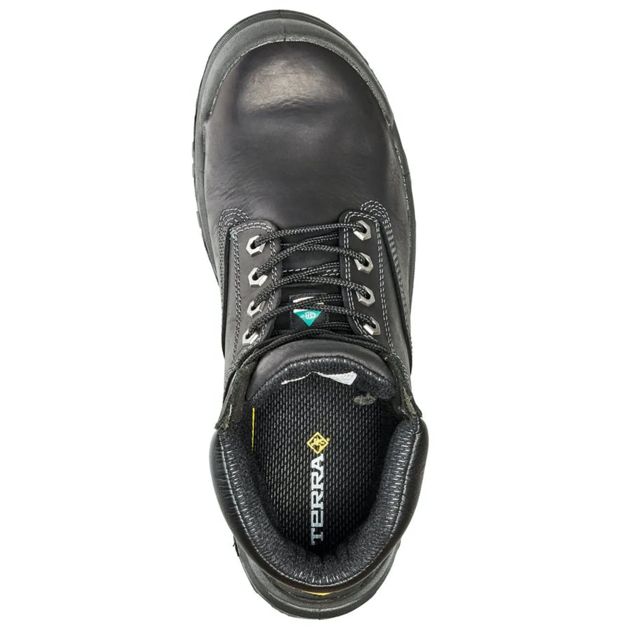 Terra Men's Safety Work Boots Sentry 2020 6" Leather Waterproof with KRYPTOE™ Safety Toe | Sizes 7-15