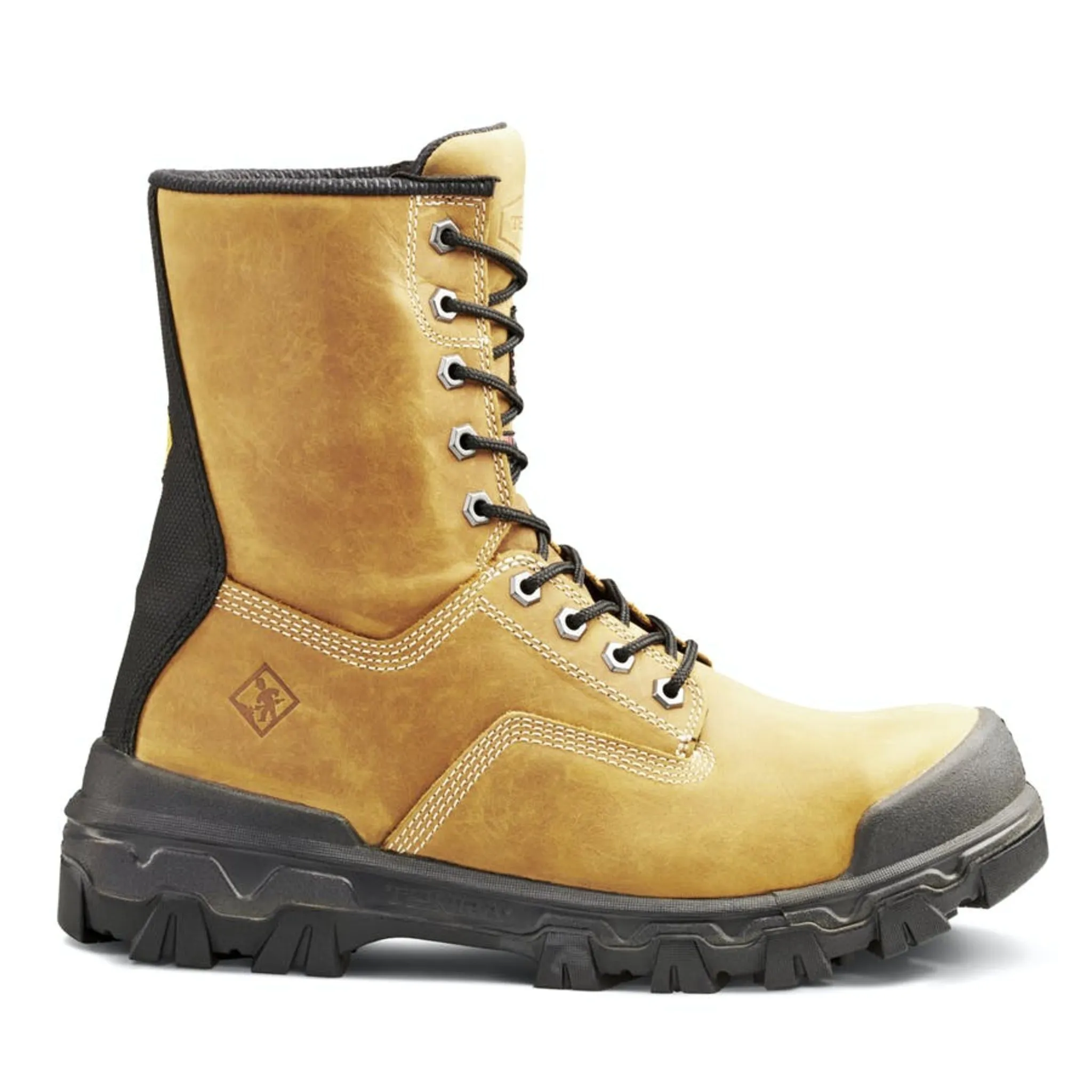 Terra Men's Safety Work Boots Sentry 2020 8" Leather Waterproof with KRYPTOE™ Safety Toe | Sizes 7-15