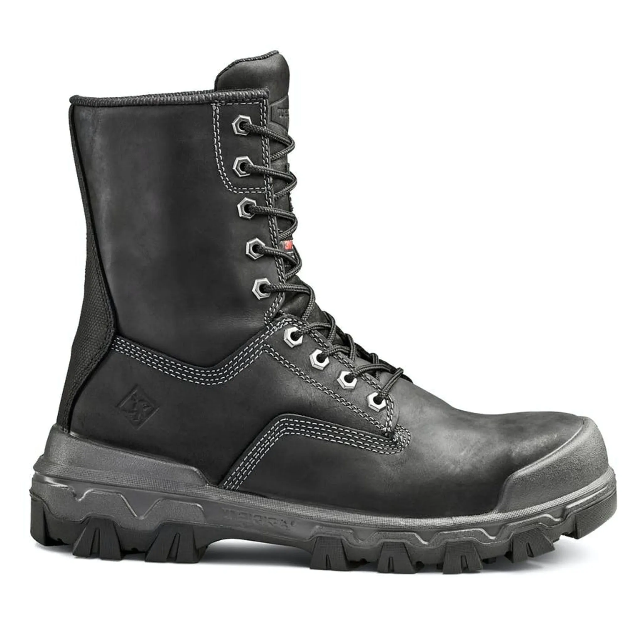 Terra Men's Safety Work Boots Sentry 2020 8" Leather Waterproof with KRYPTOE™ Safety Toe | Sizes 7-15