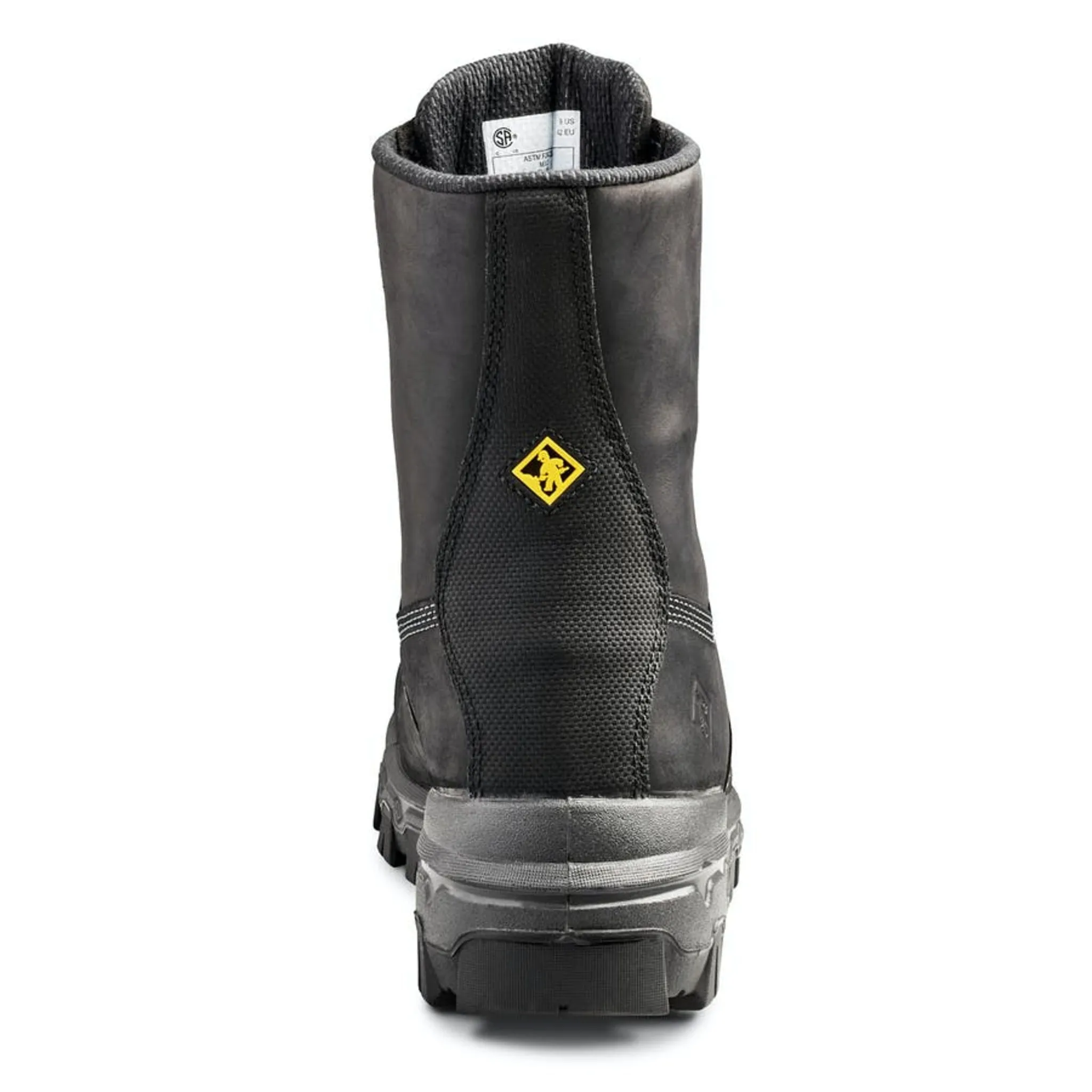 Terra Men's Safety Work Boots Sentry 2020 8" Leather Waterproof with KRYPTOE™ Safety Toe | Sizes 7-15