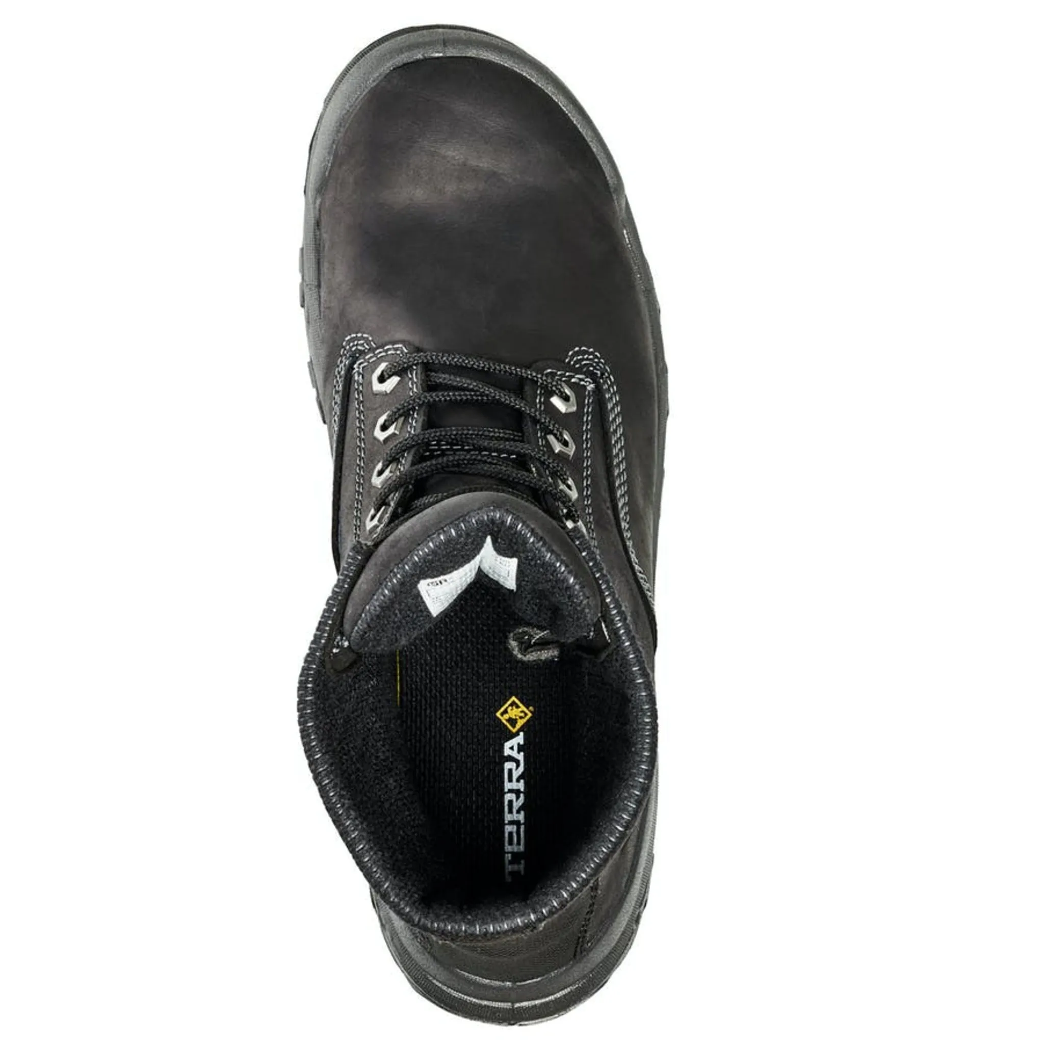 Terra Men's Safety Work Boots Sentry 2020 8" Leather Waterproof with KRYPTOE™ Safety Toe | Sizes 7-15