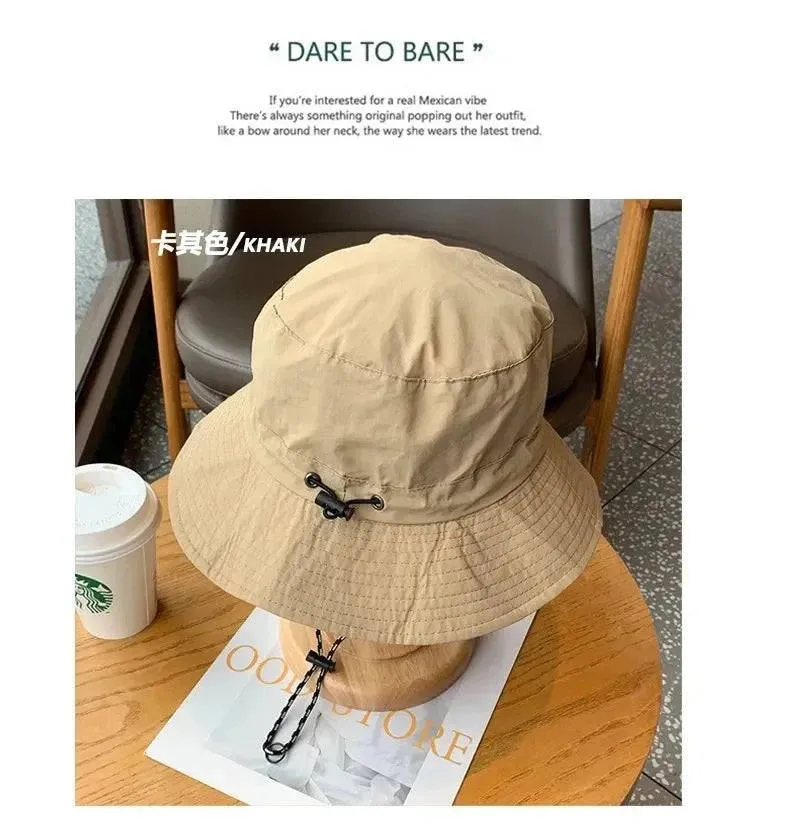 Waterproof Fisherman Hat Women Summer Sun Anti-UV Protection Camping Hiking Mountaineering Caps Men's Panama Bucket Outdoor Hat