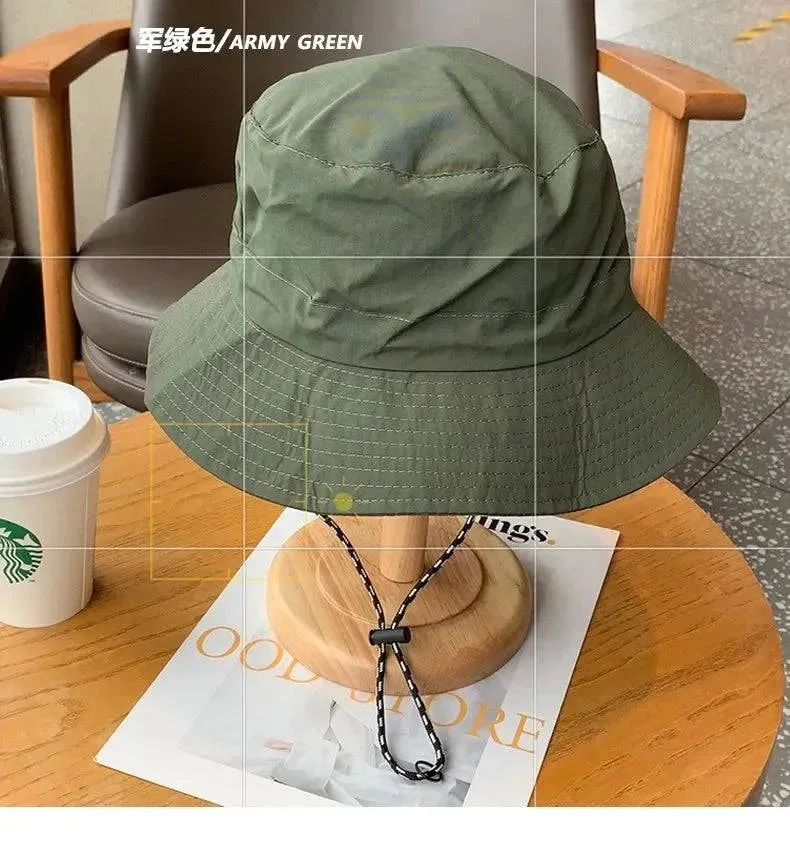 Waterproof Fisherman Hat Women Summer Sun Anti-UV Protection Camping Hiking Mountaineering Caps Men's Panama Bucket Outdoor Hat