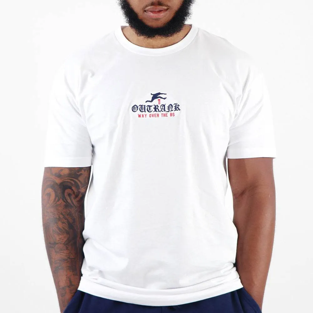 Way Over The BS Embroidered T-shirt